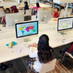 Digitaal leren - kinderen achter computers