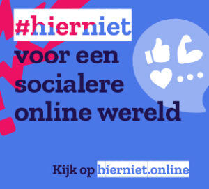 #hierniet voor een socialere online wereld