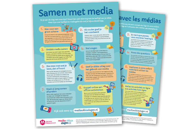 Afbeelding tips samen met media